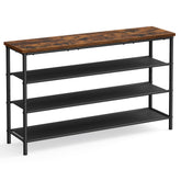 VASAGLE shoe rack with large-capacity shelves for entryway organization