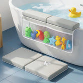 Vault & Co bath kneeler and elbow rest set supported for comfortable bathing sessions