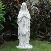 VChymm Virgin Mary praying statue outdoor, 31.49 inches tall, durable decor.