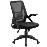 VECELO mid-back swivel chair offers ergonomic support for long work sessions.