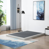 Vehowy low-profile box spring full 3-inch front view for a sleek bed setup.