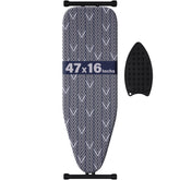 veiox ironing board full-size stable structure for effortless ironing