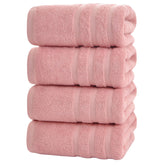 Velqora bath towel 30x60 pink cover for full-body wrap.