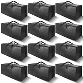 VELVETSURE 12-pack moving bags laid out for bulk storage and versatile packing.