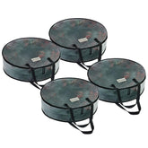 VENO 36-inch wreath storage container in a clear bag for easy viewing.