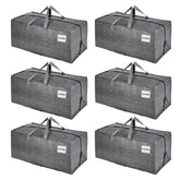 VENO 6-pack heavy-duty moving bags with backpack straps for hands-free dorm moves.