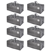VENO 8-pack heavy duty moving bags with backpack straps ready for stairs and dorm moves