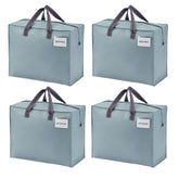 VENO four-pack heavy-duty moving bags with top zipper for secure packing.