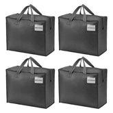 VENO heavy-duty moving bag with top zipper keeping seasonal storage organized.