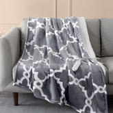 VENTIMI electric heated blanket throw viewed from above for cozy warmth