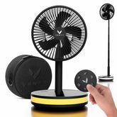 Venty portable fan foldable design for travel and desk use.