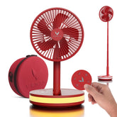 VENTY portable fan folded for compact travel and storage.