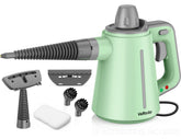 VeRosky steam cleaner targets bathroom grout lines with high-temperature mist