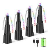 VEUIEIZT fly fan tabletop rechargeable breeze for outdoor dining.