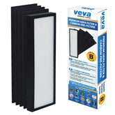 VEVA HEPA Filter B replacement for Germ Guardian purifiers captures tiny dust and allergens with precision.