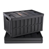 VEVOR 65L collapsible storage bin with lid; roomy interior for bulk storage.
