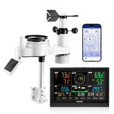 VEVOR 7-in-1 weather station with wifi display shows live data at a glance.