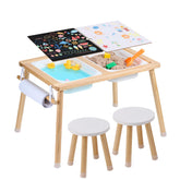 VEVOR Sensory Table top view with spacious surface for imaginative play.