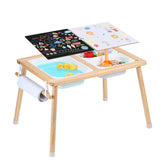 VEVOR sensory table for toddlers, easy assembly ready for imaginative playtime.