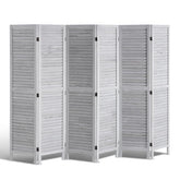 VEVOR six-panel wood room divider creates privacy in any room