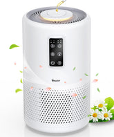 VEWIOR large room purifier with 360Β° intake for comprehensive air circulation.