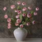 VIERENA faux silk peony branch for full bouquet options and long-lasting decor.