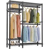 VIPEK V2 heavy duty clothes rack front view showing sturdy, versatile storage for clothing and accessories.