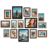 Vittanly 15-pack collage frame set 8x10 for colorful memories on a gallery wall.