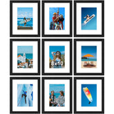 Vittanly 8x10 frames with mats neatly packed for gifting.