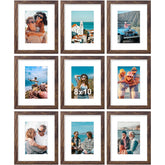 Vittanly 8x10 frames front view with crystal-clear plexiglass protection