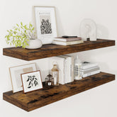Vivelove 12-inch deep floating shelves with 36-inch wide surface for ample display space