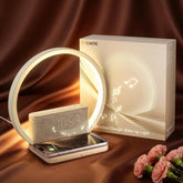 Vivilumens Sunrise Alarm Clock display glows softly for a gentle morning wake.