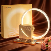 Vivilumens Sunrise Alarm Clock front view for bedside setup.