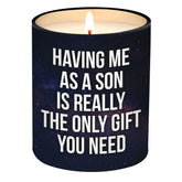 VIWIX Mothers Day candle in 10oz lemongrass jar, ideal for gifting and cozy evenings