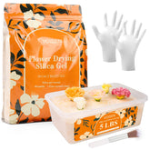 VOISEN silica gel flower drying kit with 5lb beads for gentle preservation