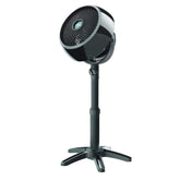 Vornado 7803 pedestal fan provides wide room coverage for whole-room airflow.