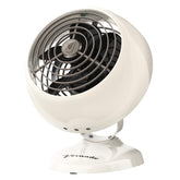 Vornado VFAN Mini Classic front view with vintage metal finish for personal desk cooling