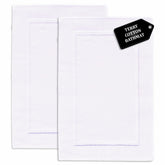 Voyzz Home premium bath mat close-up shows plush cotton feel for comfort