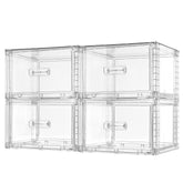 Vtopmart 18QT clear drawer frame for easy assembly and closet organization.