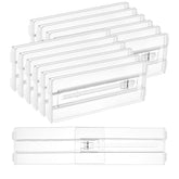 Vtopmart drawer divider 4 inch high creates neat clothing zones.