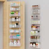 VyGrow Over-the-Door Organizer with eight baskets improves pantry and closet storage.