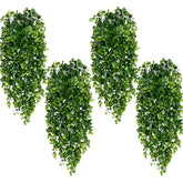 Waipfaru 8Pcs fake hanging plants 30in for vibrant indoor decor