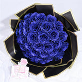 Waipfaru Glitter Roses Bouquet DIY kit with stems and ribbons for a personalized craft gift