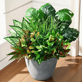 Waipfaru bamboo cluster lifelike outdoor decor with UV resistance