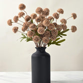 Waipfaru silk pompon mum mini flowers for elegant centerpieces.