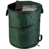 Wakeman Outdoor Trash Can pops up in the yard for tidy cleanup.
