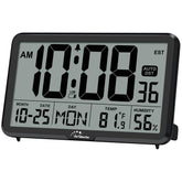 WallarGe Auto Set digital clock with large display for easy bedside reading