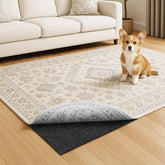 Warmstar rug pad waterproof felt underlay protects hardwood floors from spills