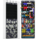 Wawocs over-the-door organizer with 12 pockets keeps toys visible and accessible.