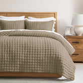 WDCOZY queen quilt set in 90x90 shows soft microfiber for all-season comfort.